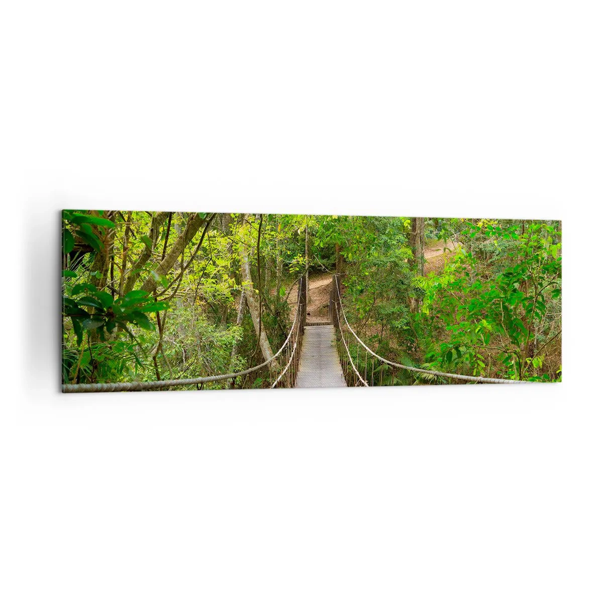 Quadro em tela - Porque há uma videira a crescer no jardim - 160x50 cm