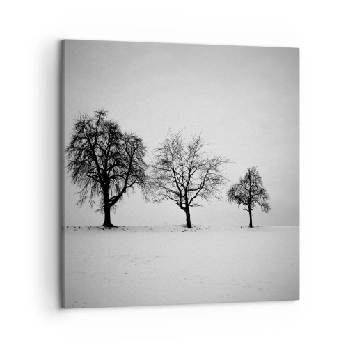 Quadro em tela - Com que sonham elas? - 50x50 cm