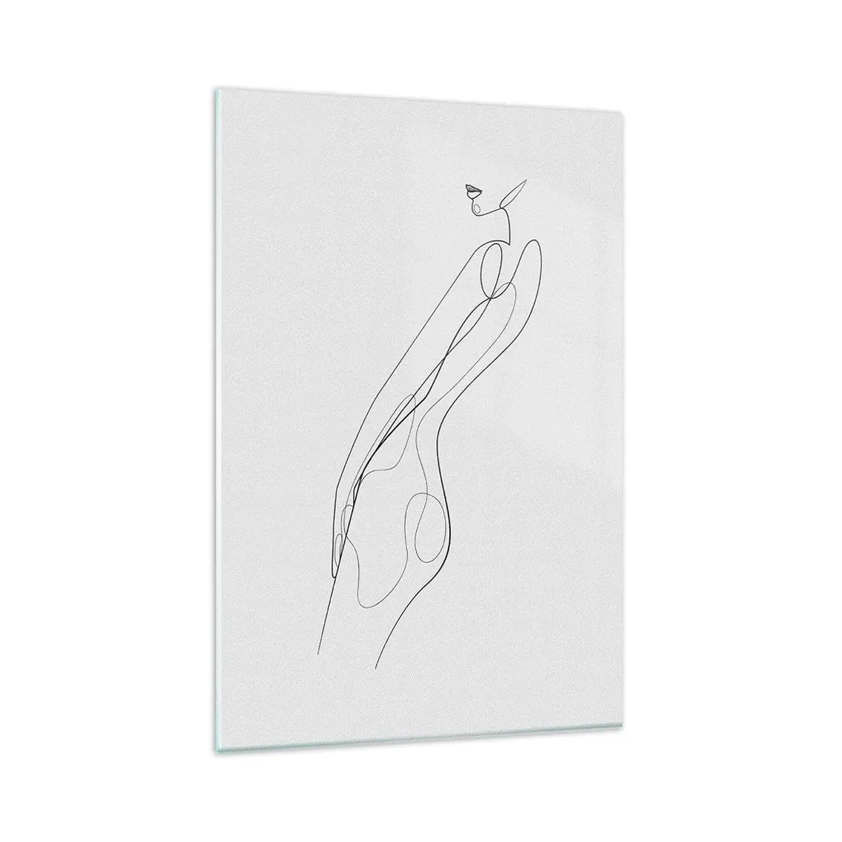 Quadro em vidro - Apenas uma promessa - 80x120 cm