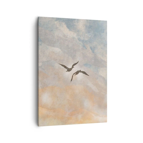 Quadro em tela - Dança do céu - 50x70 cm