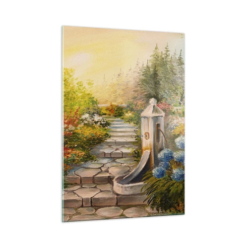 Quadro em vidro - Em pleno florescimento - 50x70 cm