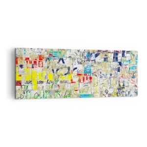 Quadro em tela - Simplesmente agradável aos olhos - 140x50 cm