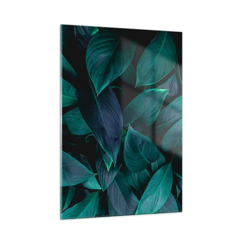 Quadro em vidro - Verde em si - 50x70 cm