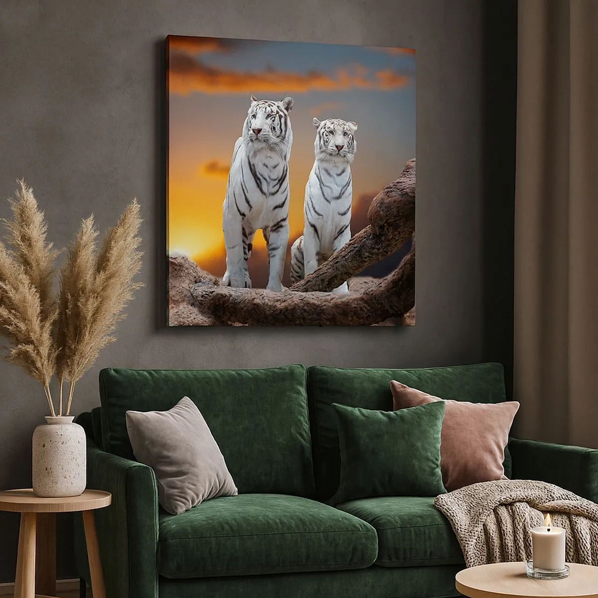 Quadro em tela - Tal como em Nárnia - 30x30 cm