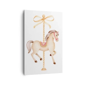 Quadro em tela - Um trote gracioso - 80x120 cm