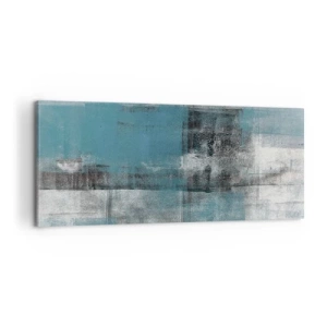 Quadro em tela - Água e ar - 100x40 cm