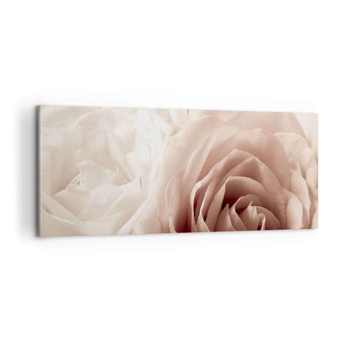 Quadro em tela - No coração de uma rosa - 100x40 cm
