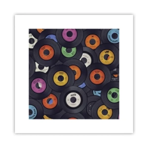 Pôster - Cores dos clássicos - 30x30 cm