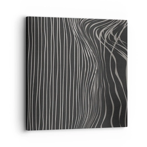 Quadro em tela - Ritmo e sotaque - 30x30 cm