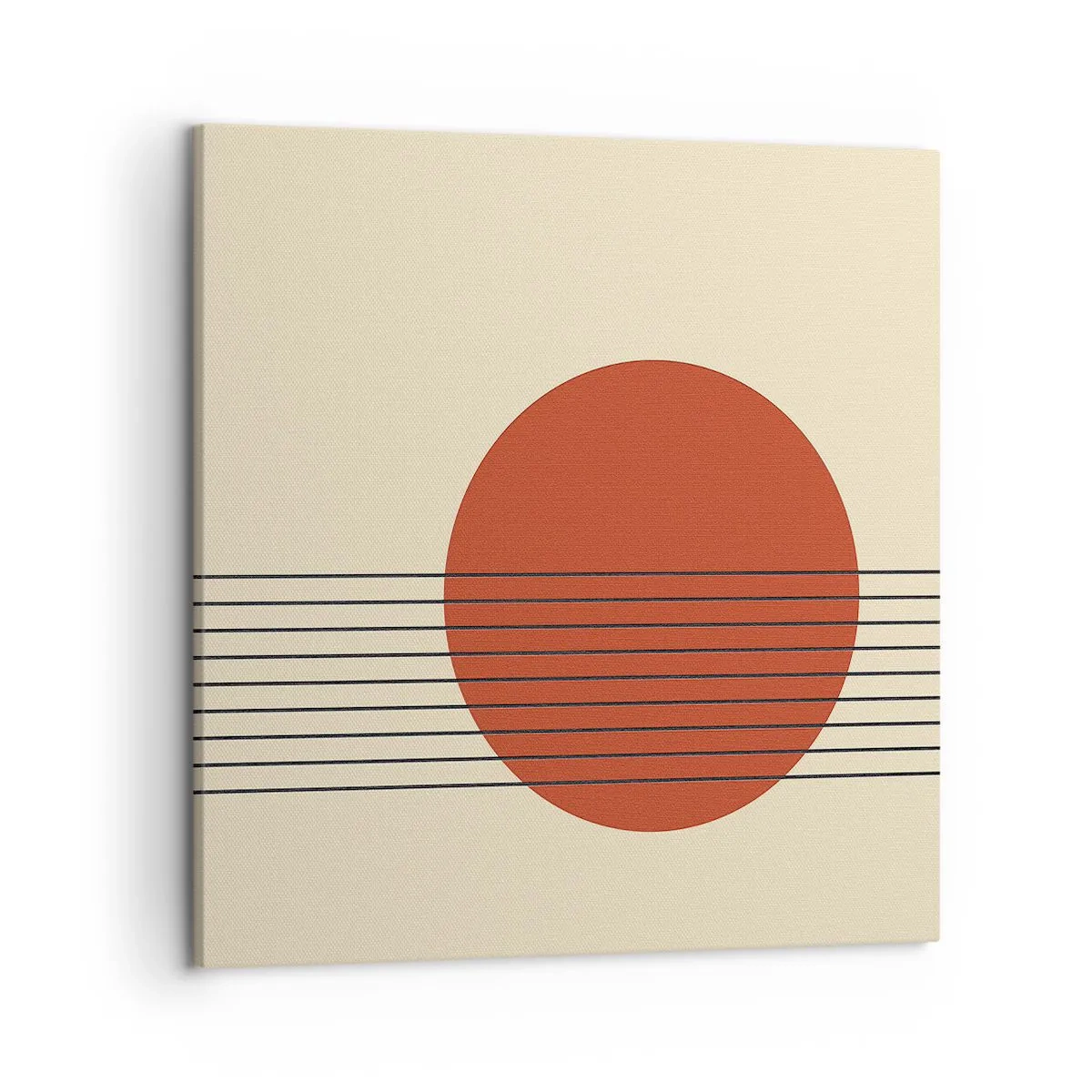 Quadro em tela - Em círculo e mais além - 50x50 cm