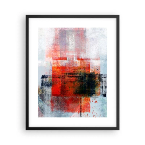 Pôster com moldura preta - A composição brilha - 40x50 cm