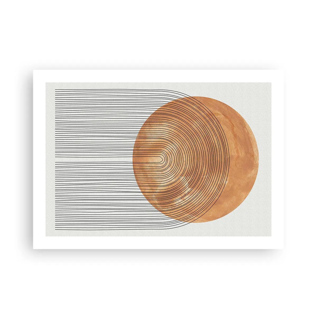 Pôster - Composição solar - 70x50 cm