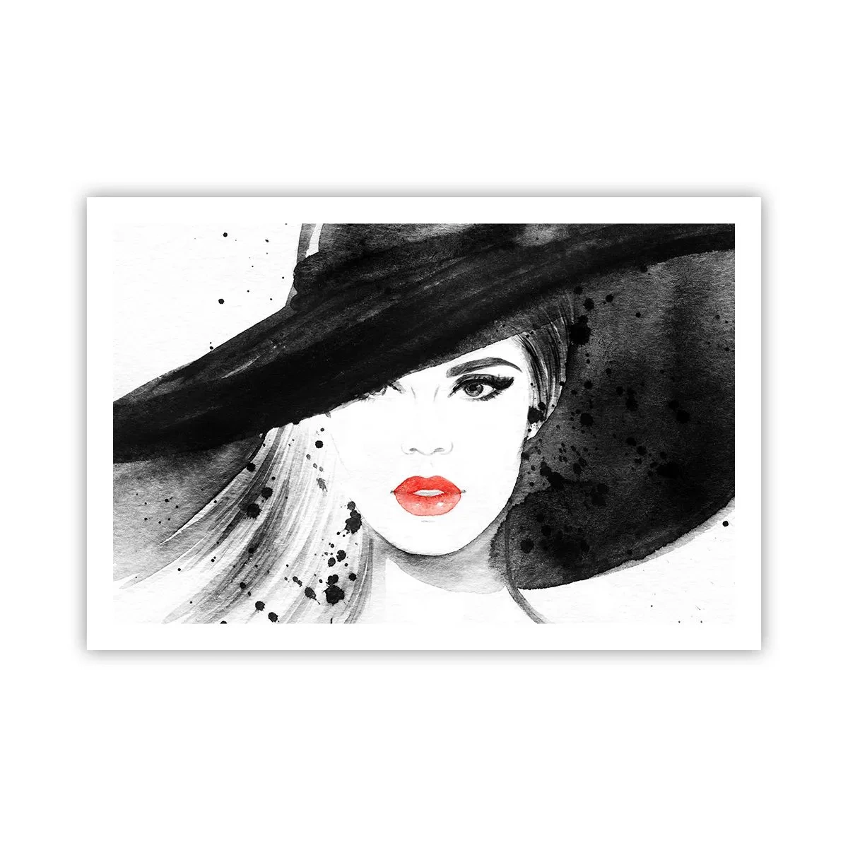 Pôster - Dama de Preto - 91x61 cm