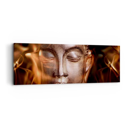 Quadro em tela - Só existe o aqui e agora - 90x30 cm