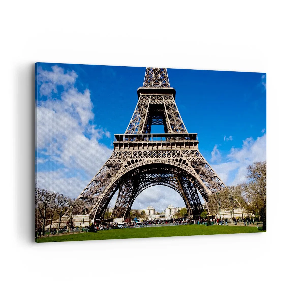 Quadro em tela - Toda Paris aos seus pés - 120x80 cm