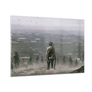 Quadro em vidro - O último justo? - 100x70 cm