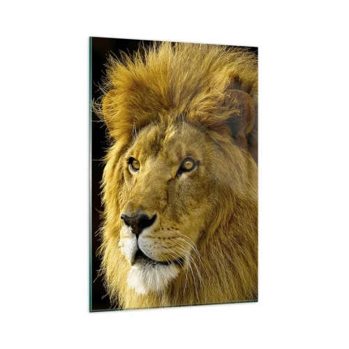 Quadro em vidro - Retrato do Rei - 80x120 cm