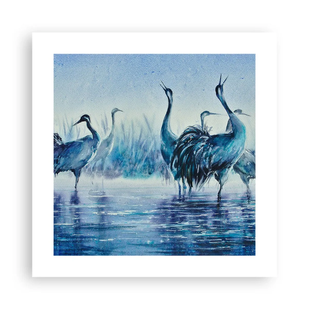 Pôster - Reunião matinal - 40x40 cm