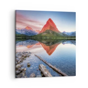 Quadro em tela - Calor e frio - 60x60 cm