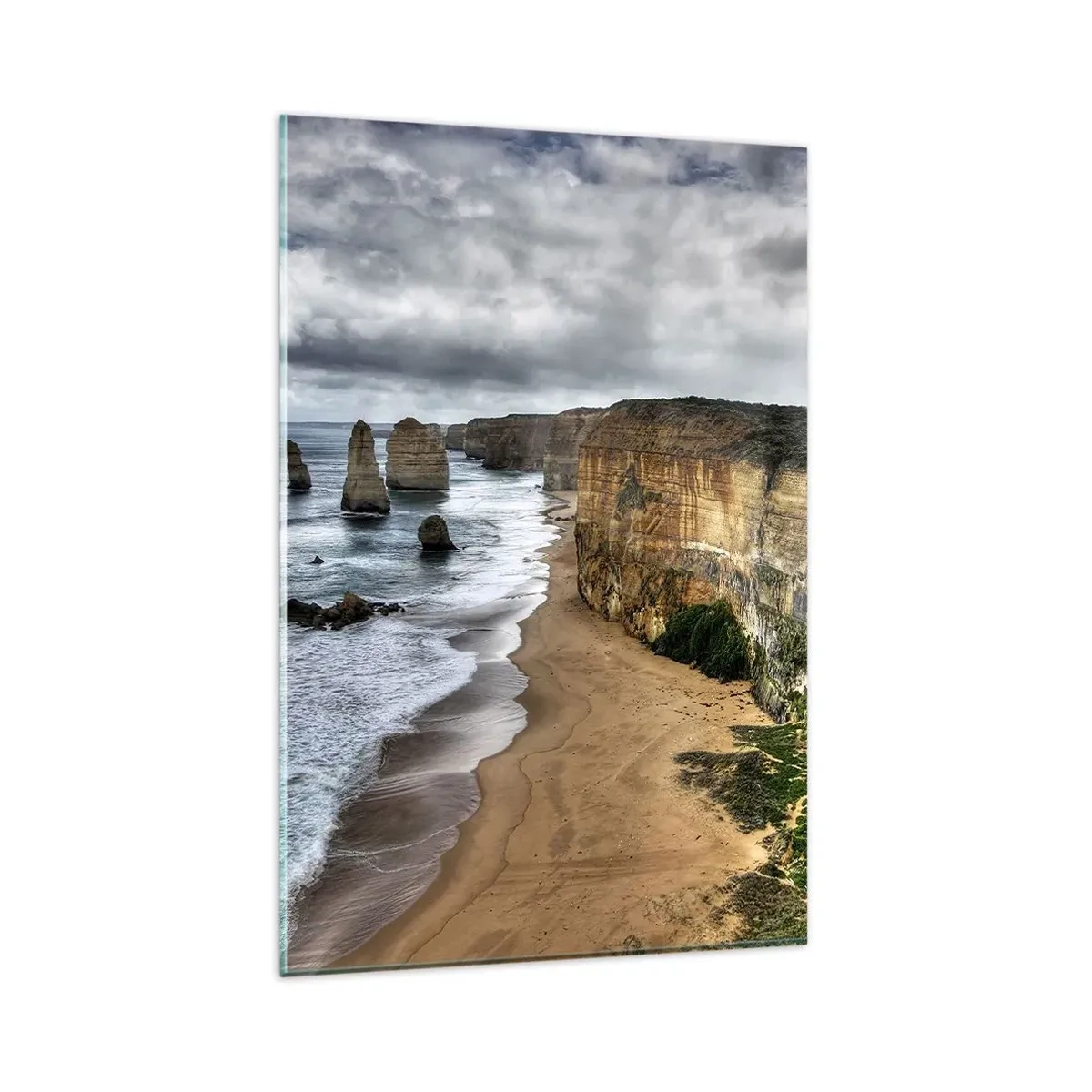 Quadro em vidro - Beleza crua - 80x120 cm