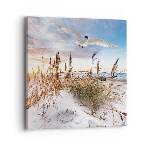 Quadro em tela - Vento do mar - 30x30 cm