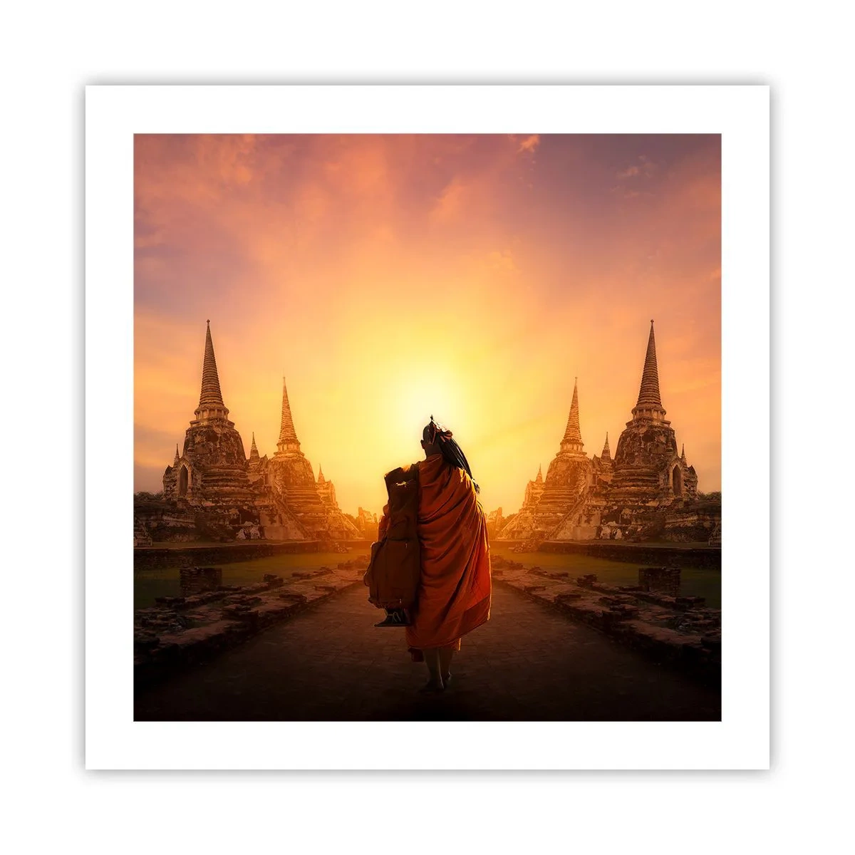 Pôster - Em paz para a eternidade - 50x50 cm