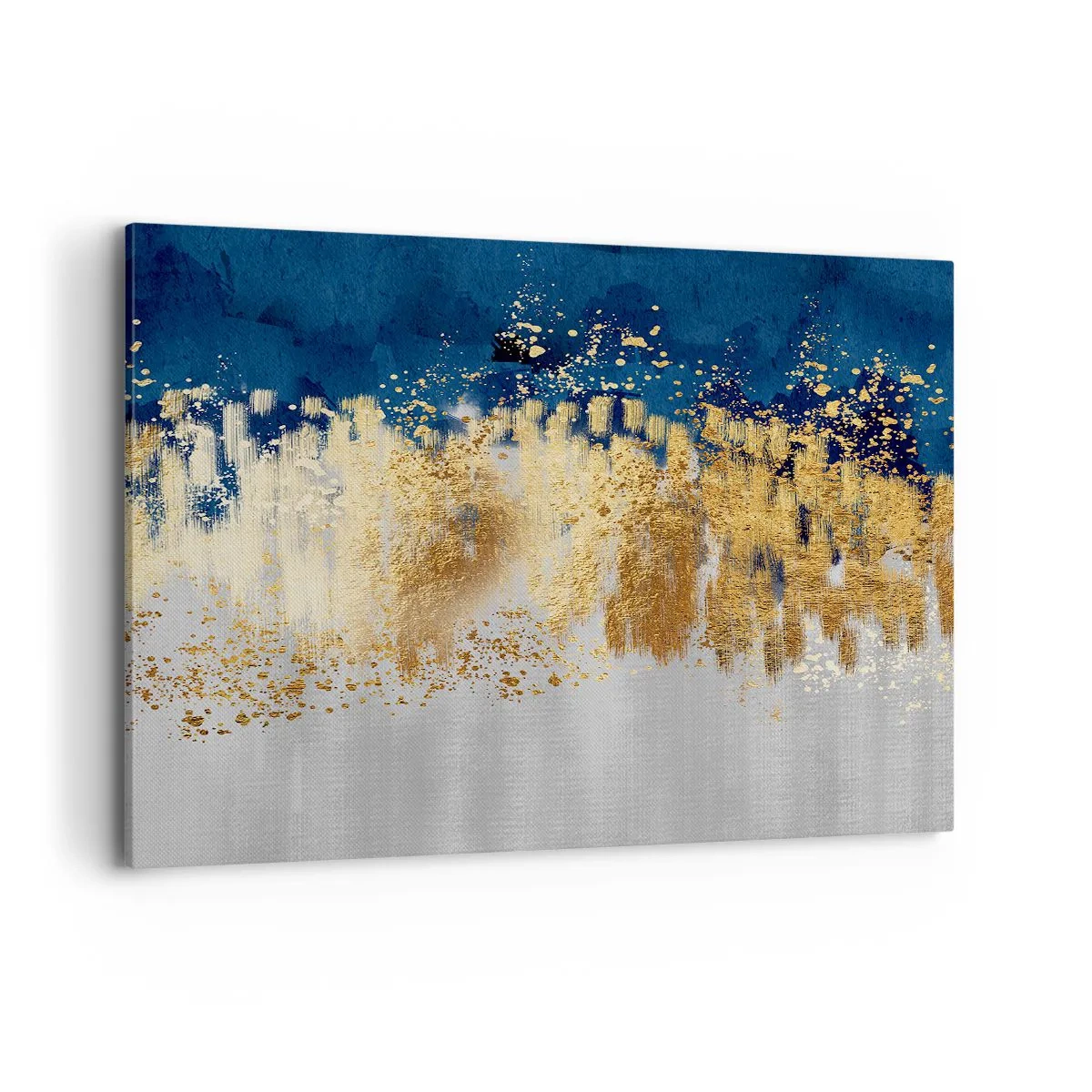 Quadro em tela - Uma composição moderna com brilho - 100x70 cm