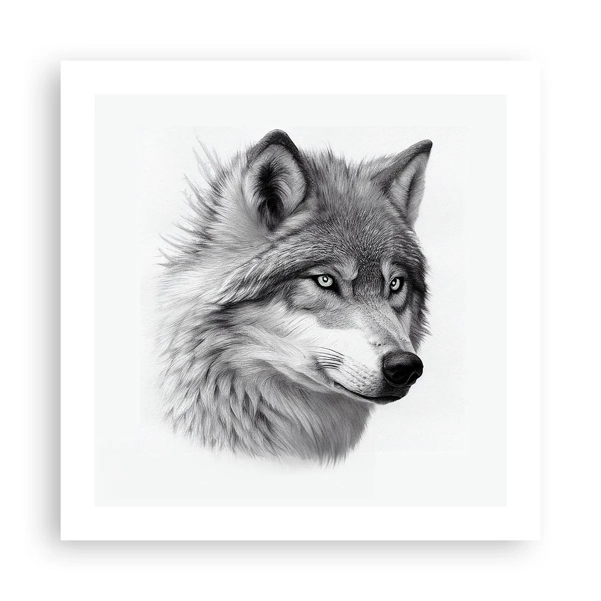 Pôster - Alfa – sem dúvida - 50x50 cm