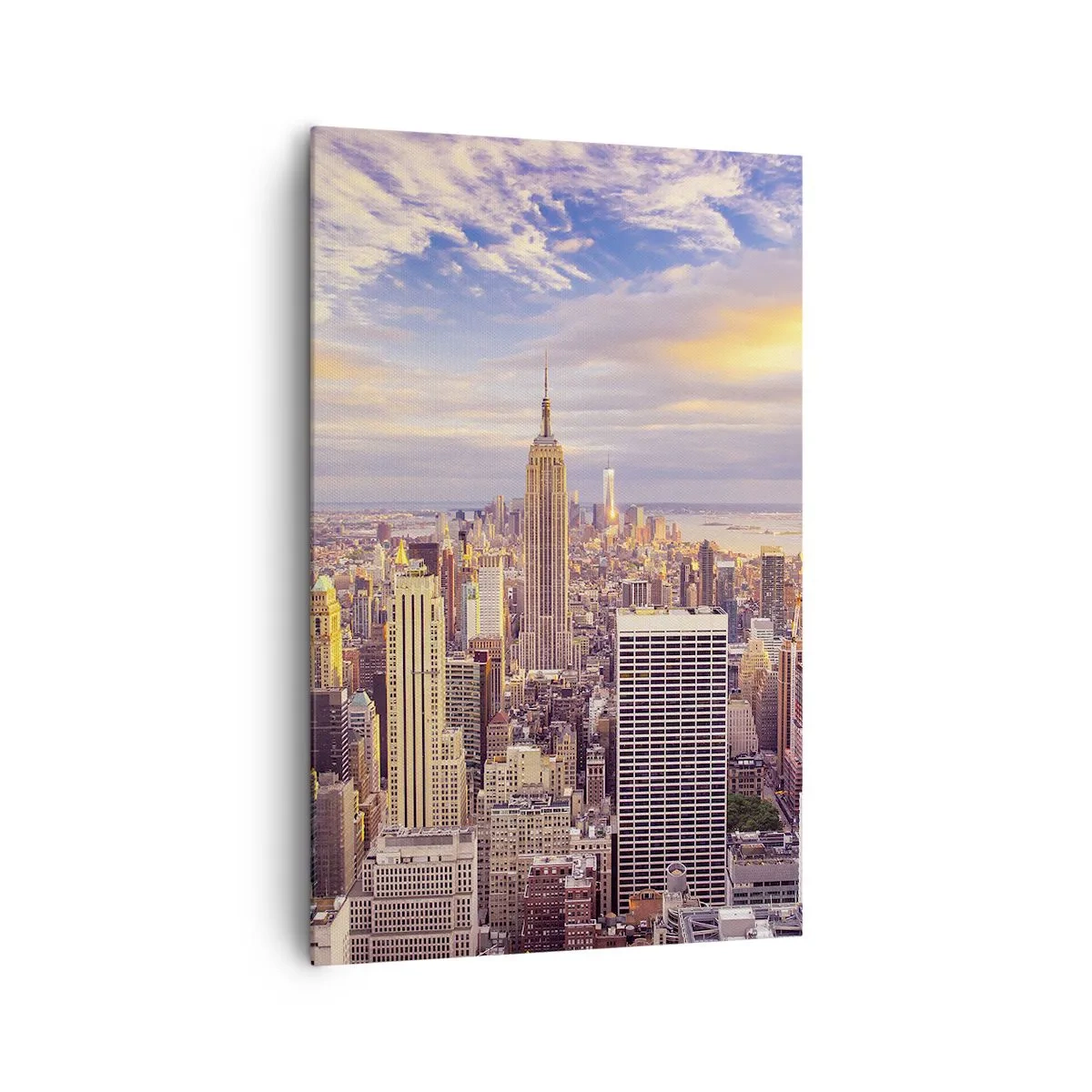 Quadro em tela - Alcançar as nuvens - 80x120 cm