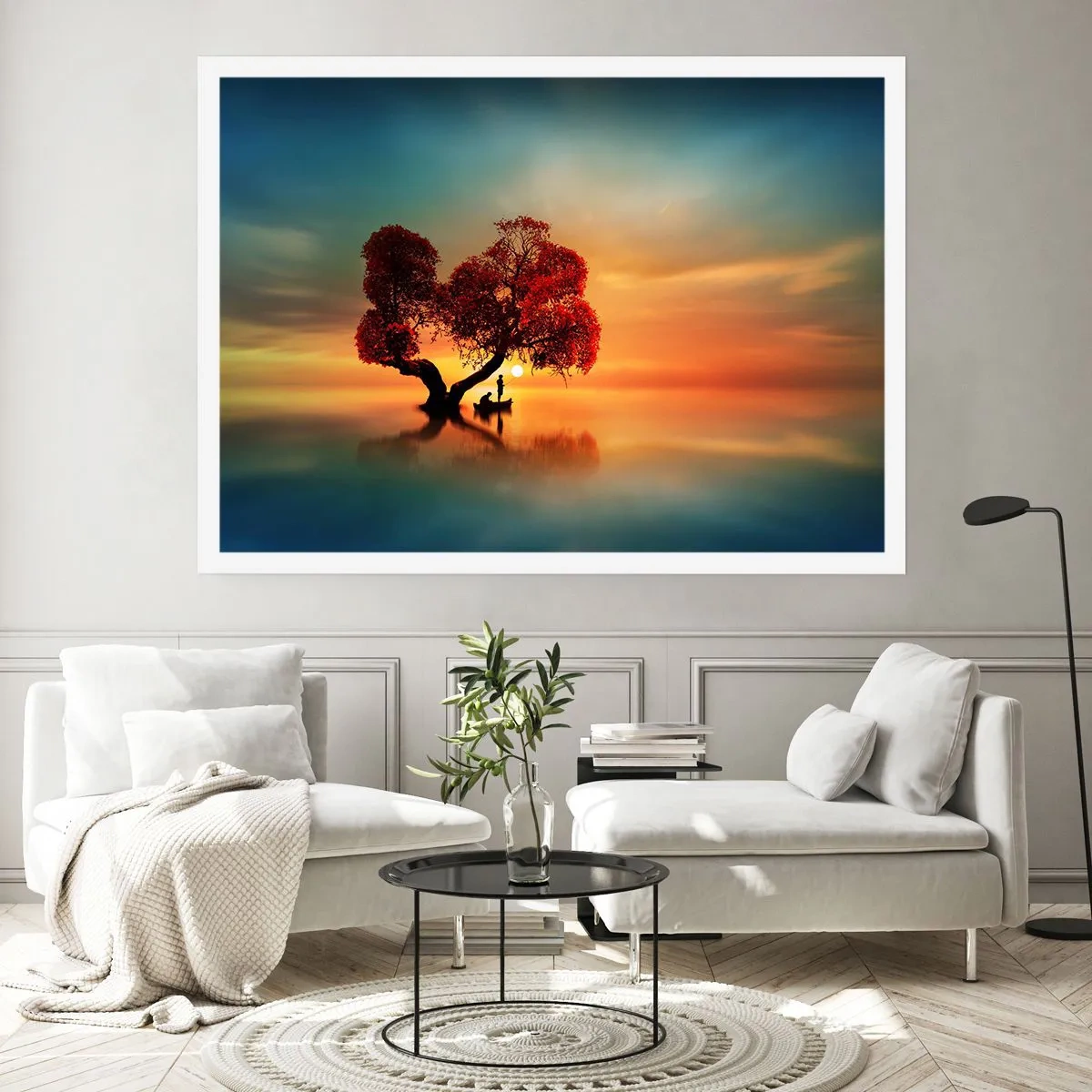 Pôster - A distância e o silêncio do mundo - 100x70 cm