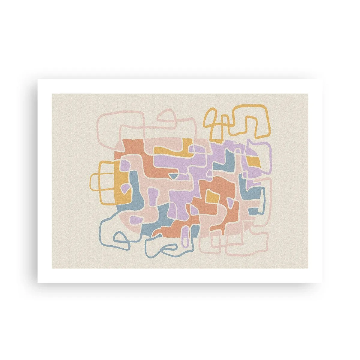 Pôster - Labirinto – uma aventura alegre - 70x50 cm