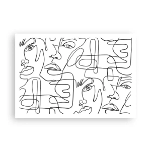 Pôster - Em emoções emaranhadas - 100x70 cm