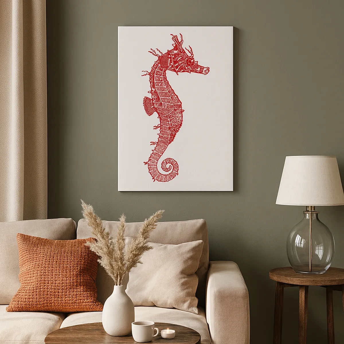 Quadro em tela - Uma criatura complexa - 50x70 cm