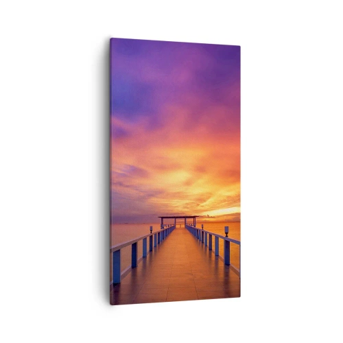 Quadro em tela - Sem fim - 55x100 cm