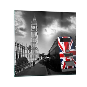 Quadro em vidro - Grande e orgulhosa - 50x50 cm