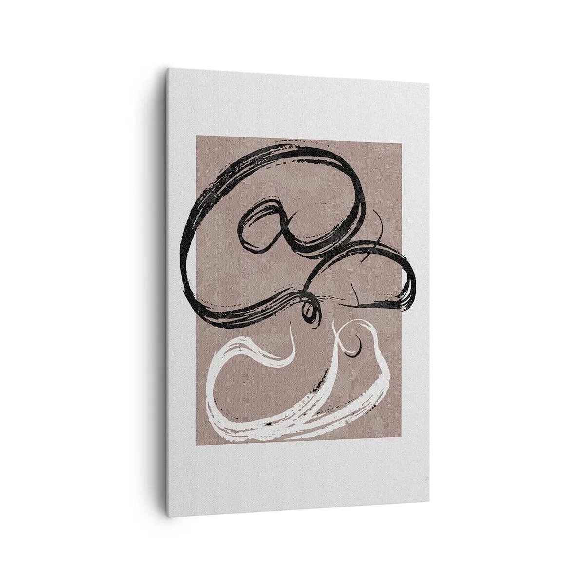 Quadro em tela - Composição – a busca pela plenitude - 80x120 cm