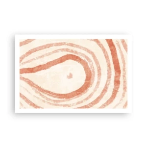 Pôster - Círculos de coral – composição - 91x61 cm