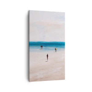 Quadro em tela - Uma necessidade natural - 45x80 cm