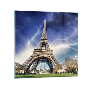 Quadro em vidro - Senhora das Tempestades - 70x70 cm