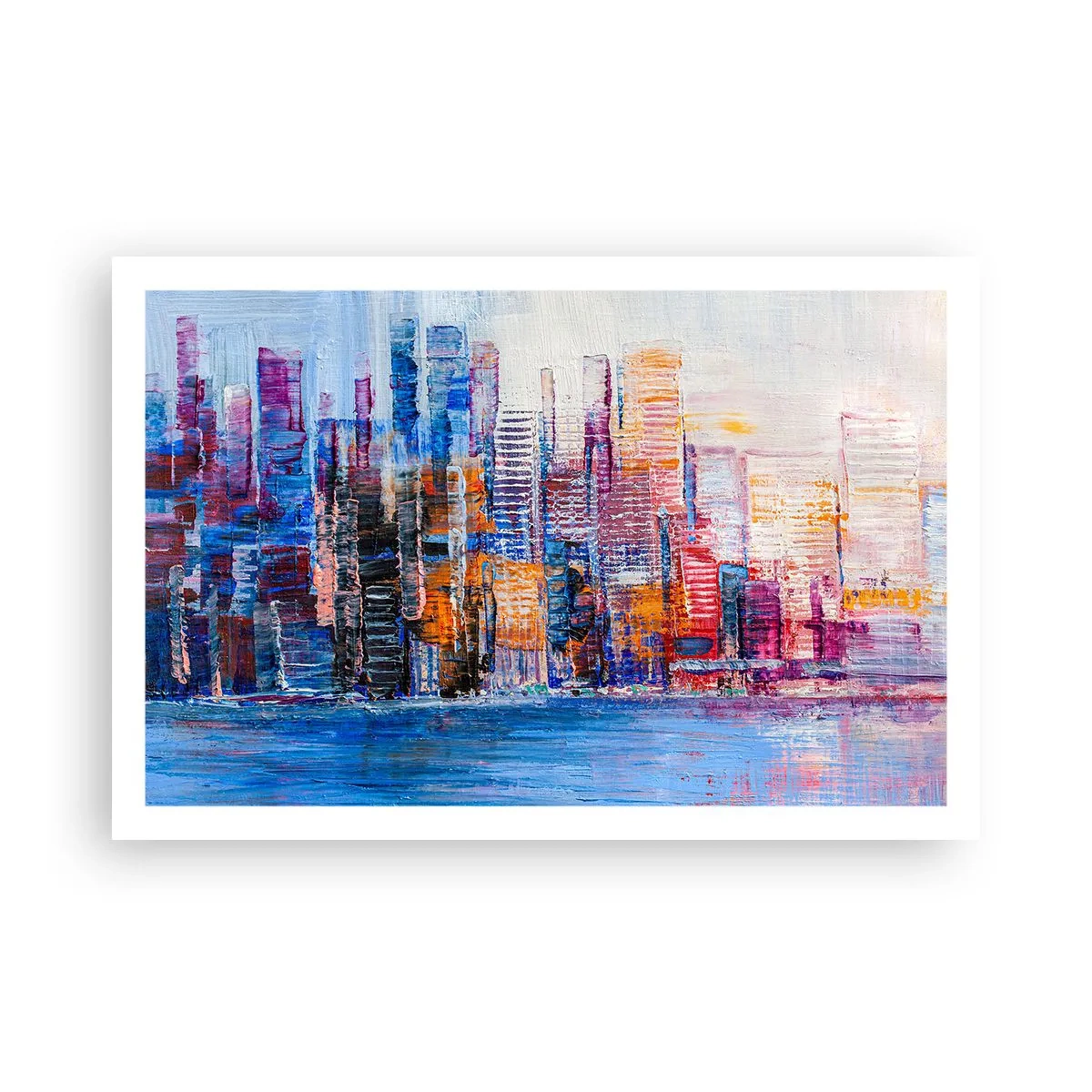 Pôster - Metrópole alegre - 91x61 cm