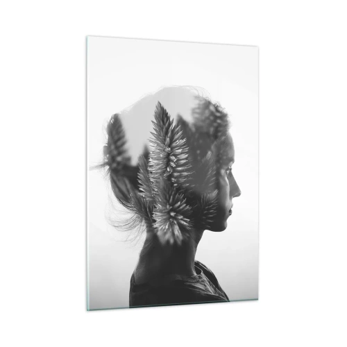 Quadro em vidro - A senhora do pinhal - 50x70 cm