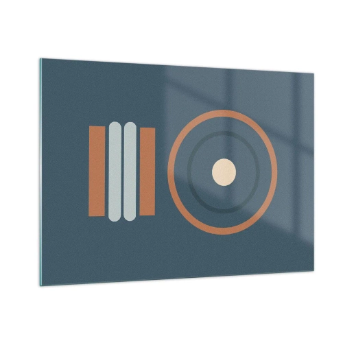 Quadro em vidro - A essência da questão - 100x70 cm