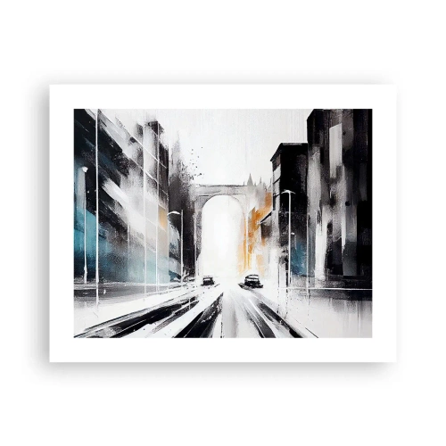 Pôster - Estudo da cidade: arquitetura e movimento - 50x40 cm