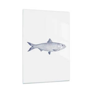 Quadro em vidro - Saudações dos mares do norte - 50x70 cm