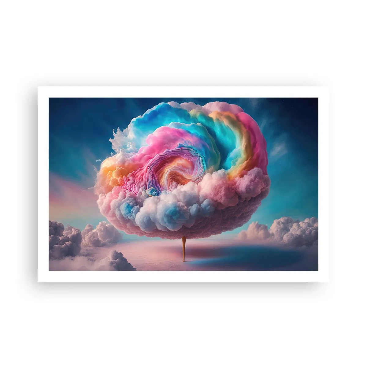 Pôster - O sonho de um parque de diversões - 91x61 cm