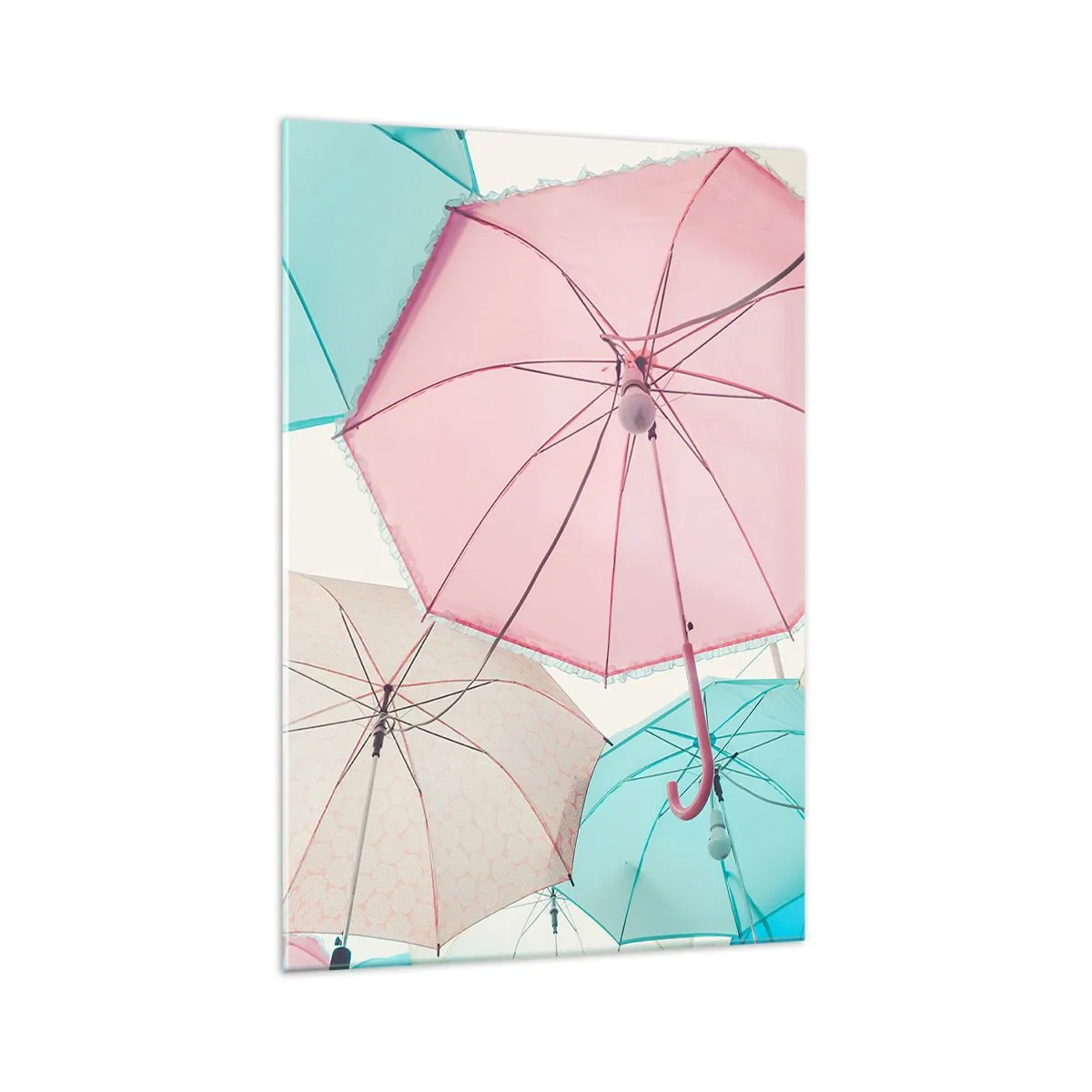 Quadro em vidro - Às vezes sol, às vezes chuva - 70x100 cm