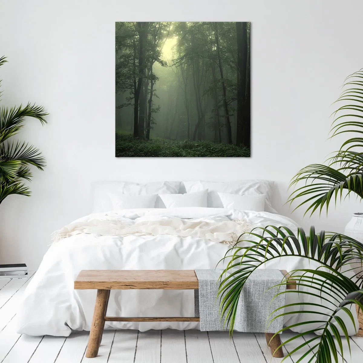 Quadro em tela - Antes de acordar - 30x30 cm