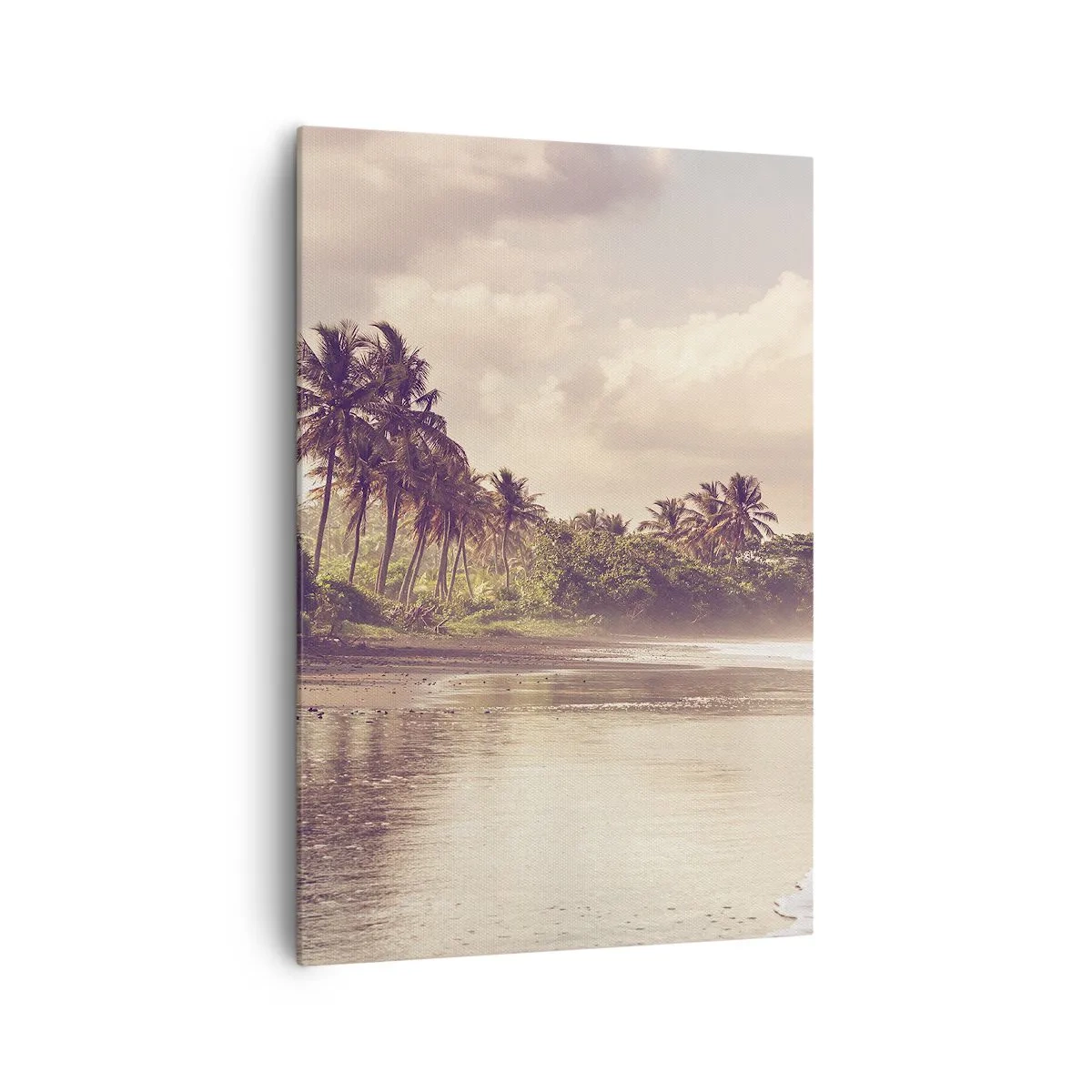 Quadro em tela - Carícia das ondas - 70x100 cm