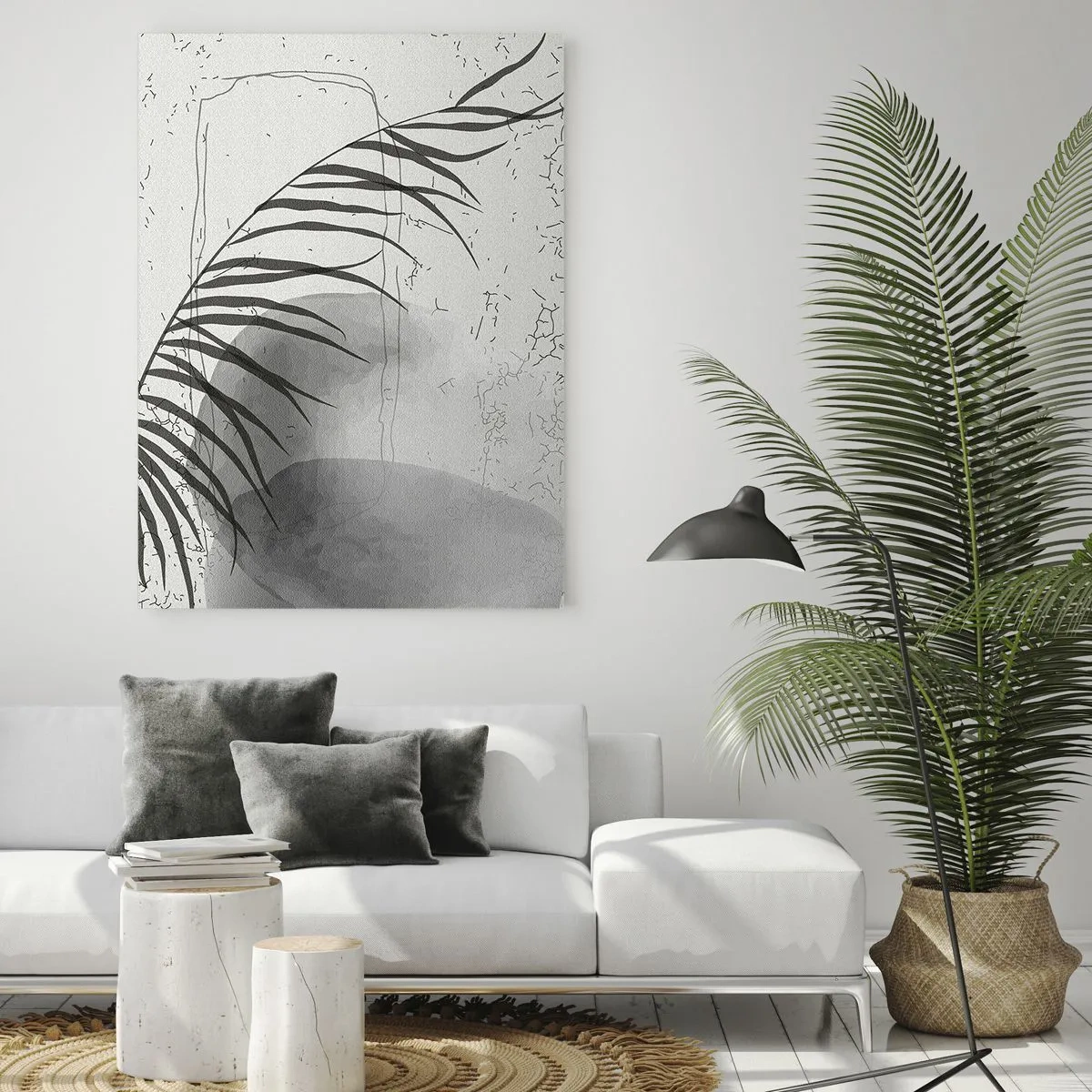 Quadro em vidro - O sutil exotismo da natureza - 50x70 cm
