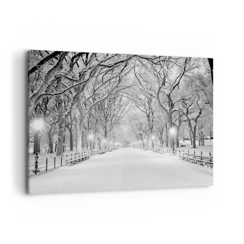 Quadro em tela - Quatro estações - inverno - 120x80 cm